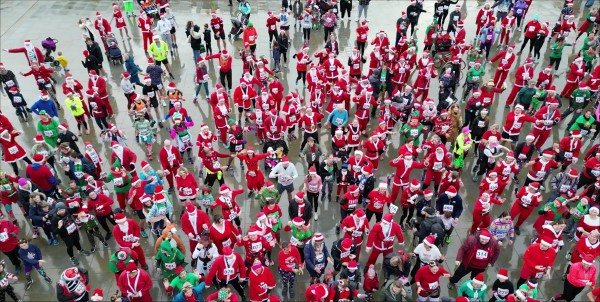Glos Santa Fun Run 2025