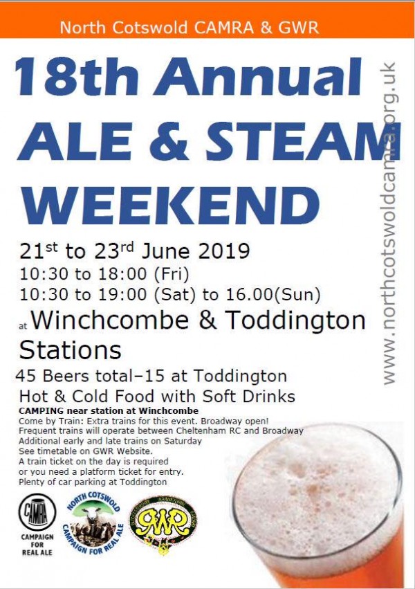 18th Ale and Steam