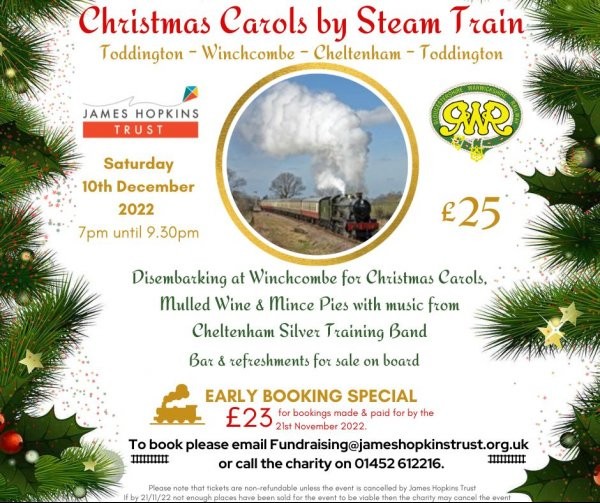 Christmas Carols by Steam Train