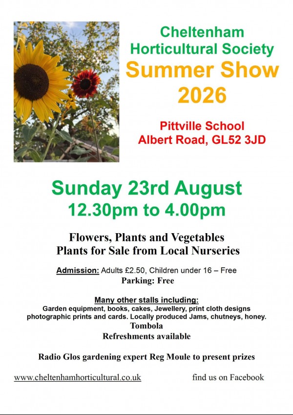 Cheltenham Horticultural Society Summer Show