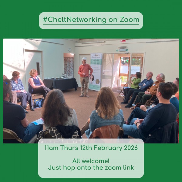 #CheltNetworking - Online Networking including a talk by Chris Woodley from Cowork and Country