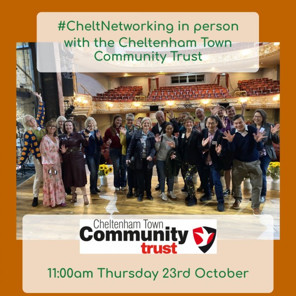 #CheltNetworking in Person with the Cheltenham Town Community Trust in the 1887 Lounge at Cheltenham Town FC