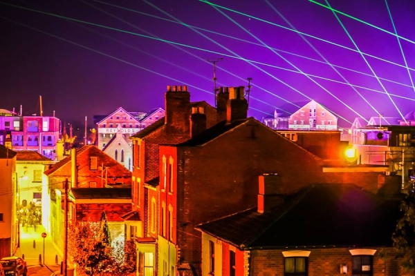 Lasers at Gloucester Docks 2016