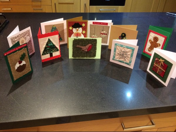 Textile Christmas Cards Workshop