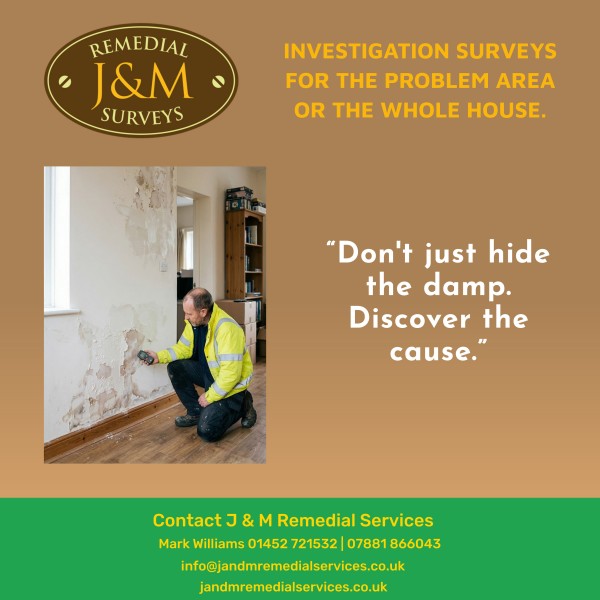 Beyond the Surface: J&M Remedial Surveys Launches Specialist Investigation Surveys across Gloucestershire