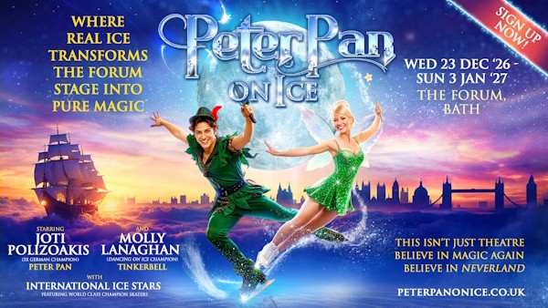 COMPETITION: WIN tickets for the family to see Peter Pan on Ice - Skate your way to neverland this Christmas in Bath