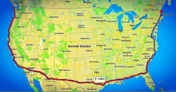 Route Map Jamie McDonald