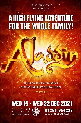 REVIEW: Aladdin Pantomime at the Sundial Theatre