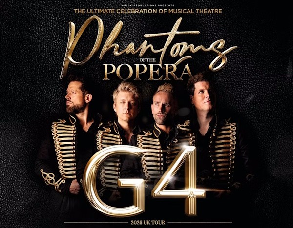 COMPETITION: WIN a Pair of VIP Meet & Greet Tickets for the G4 2026 Tour at Cheltenham Town Hall this July