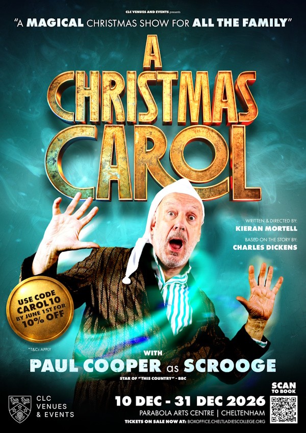A Christmas Carol at the Parabola Arts Centre this Christmas!