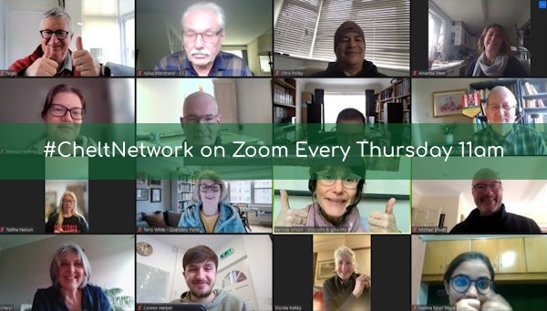 WEEKLY VIRTUAL NETWORKING USING ZOOM - Networking in Cheltenham at #CheltNetworking