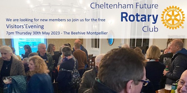 Cheltenham Future Rotary Club - May Visitors' Evening