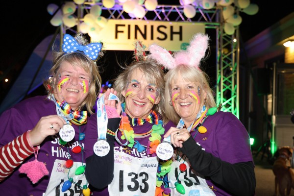 Over 700 people took part in Sue Ryder Starlight Hike Cheltenham on Saturday 15 October
