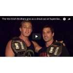 World Pro Wrestling - The Von Erich Brothers give us a shout-out at Superclash Wrestling