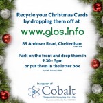 Recycle your Christmas Cards for Cobalt at www.glos.info
