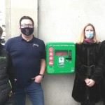 Public Hearts Cheltenham Defibrillator Campaign - Spirax Sarco’s 1 st of 10 donated defibrillators is installed at Stay Lets Cheltenham.