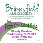 The Posh Car Boot Sale - 1st May 2022