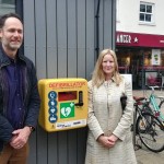 Cheltenham receives another Public Access Defibrillator 