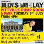 Queen’s Commonwealth Baton Relay at Pittville Pump Room
