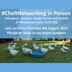 FREE #CheltNetworking in Person at Middletown Farm, Upleadon, GL18 1EQ