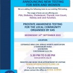 PSA Testing Event 