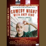 Andy Kind Comedy Night for Gloucester City Mission, World Homeless Day