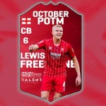Lewis Freestone wins October Player of the Month