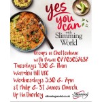 Slimming World groups with Dawn in Warden Hill and Up Hatherley, weekly weight loss groups 