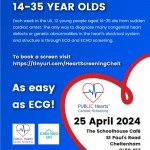Heart Screening in St Paul's Cheltenham Public Hearts Defib Campaign
