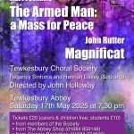 The Armed Man (Karl Jenkins) and Magnificat (John Rutter)