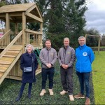 Community support creates special outdoor space for families at Sue Ryder Leckhampton Court Hospice 