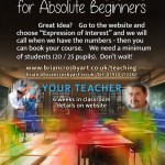 Art Course Absolute Beginners, 6 lessons.