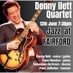 Jazz & Blues Star Denny Ilett in Concert at The Jazz Club at Fairford
