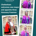 Clare Seed awarded Honorary Freeman of the Borough of Cheltenham 