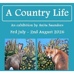 A Country Life - New exhibition by Anita Saunders celebrates the charm of British wildlife