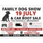 Family Dog Show and Carboot 19th July 